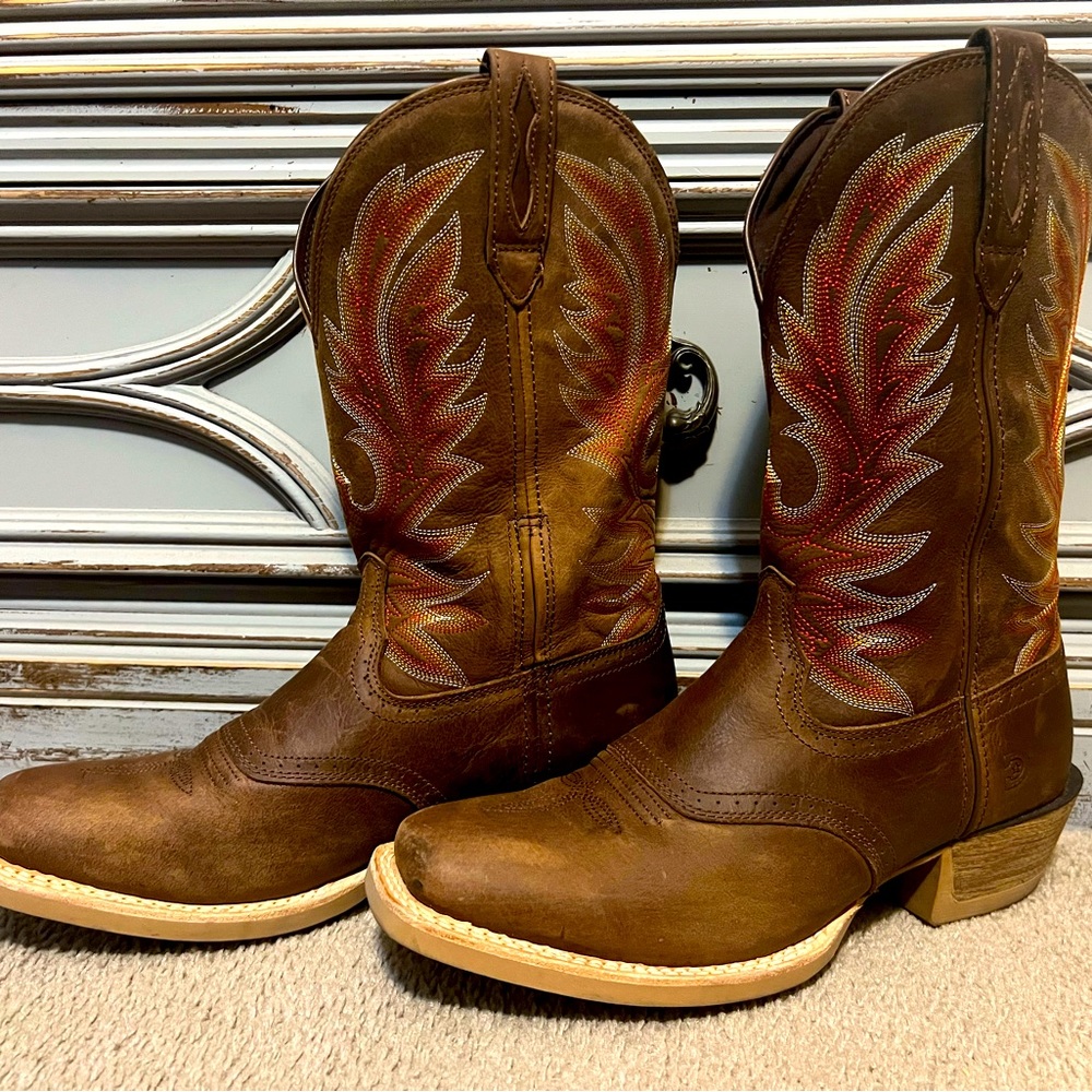 Durango Rebel Pro Rodeo Tan Western Boot